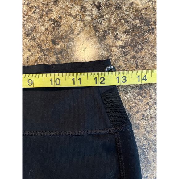 On Running Black Lumos Long Tight Size Small Zip Ankle - Picture 10 of 11